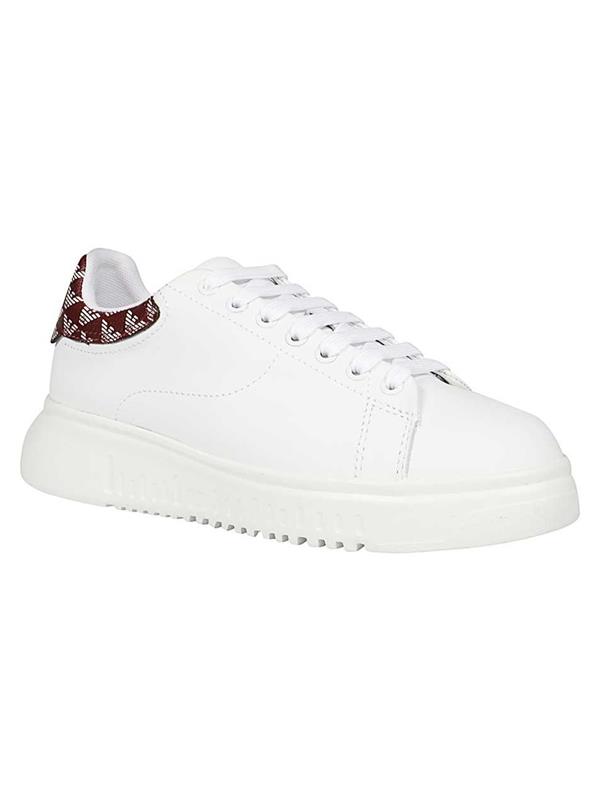 emporio armani shoes white