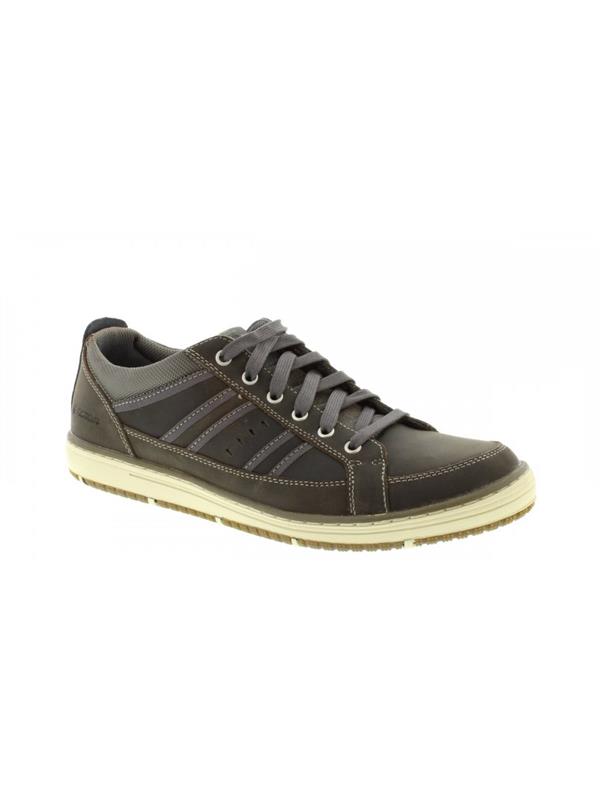 Skechers irvin hamal brown trainers on sale