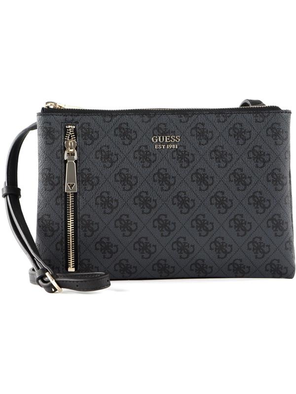 Guess Bags Naya Double Zip Crossbody Buy Online from Pettits, est 18