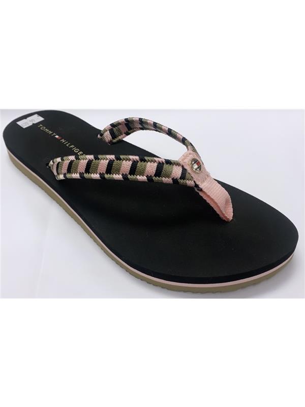 Tommy Hilfiger Woven Webbing Flat Beach - Buy Online from Petti