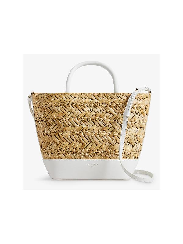 Ted baker wicker sales bag