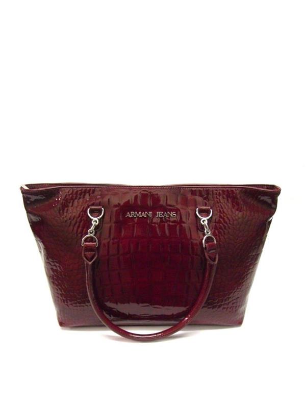 Armani Jeans Shopping Bag - Red | Armani jeans bags, Bags, Shopping bag