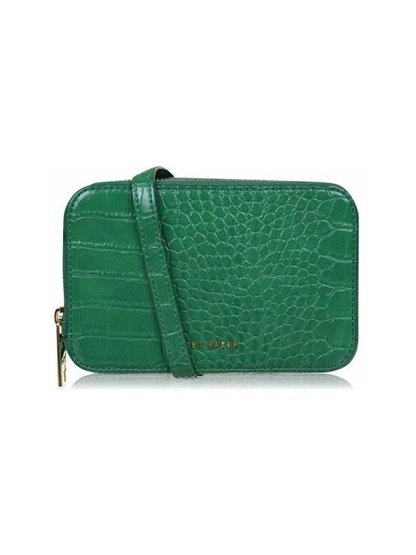 Ted Baker Bow Detail Mini Cross Body Bag Forest Green Bag ...