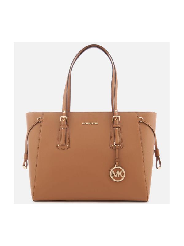 Michael Kors Voyager Tote Bag in Crossgrain Leather Buy Online from