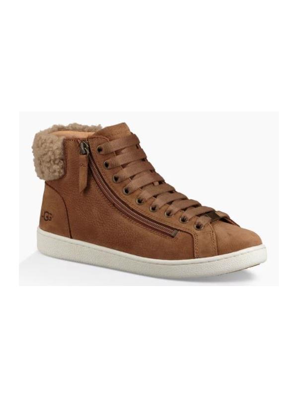 Ugg olive high top sneaker chestnut sale