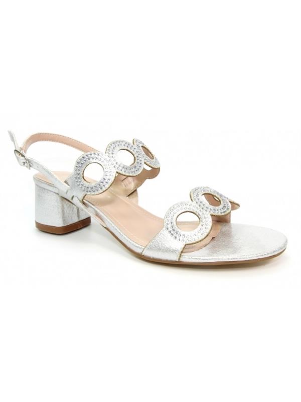 lunar sandals silver