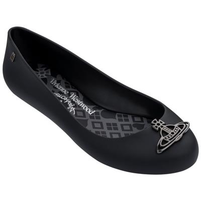 Melissa Vivienne Westwood Black Matt Space Love 23 Shoes