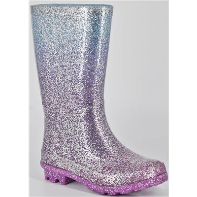 Sparkly online purple boots