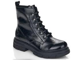 Rieker Boots - Z9162 Black Patent