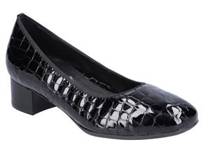 Rieker Shoes - 49260 Black Croc