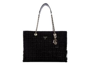 Guess Bags - Cessily Tote Black Tweed