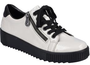 Rieker Shoes - M6404 Off White Patent