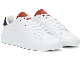 Tommy Hilfiger Shoes - Retro Court Clean Cupsole White
