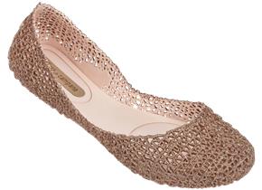 Melissa Shoes - Campana Papel Rose Glitter