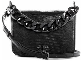 Guess Bags - Tullia Mini Crossbody Flap Black