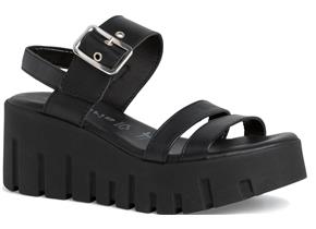 Tamaris Sandals - 28701-28 Black Leather
