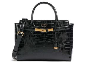 Guess Bags - Enisa High Society Carry All Black Croc