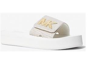 Michael Kors Sandals - MK Platform Slide Champagne