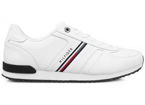 Tommy Hilfiger Shoes - Iconic Leather Runner Stripes White