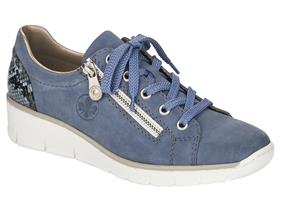 Rieker Shoes - 53702 Blue