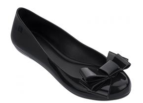 Zaxy Shoes - Pop Glamour Bow Black 