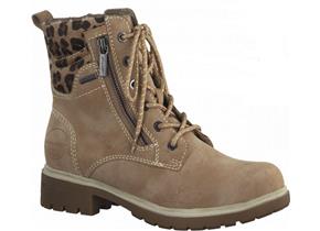 Tamaris Boots - 25254-27 Taupe Leopard