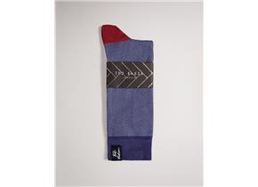 Ted Baker Accessories - Tedtext Socks Blue