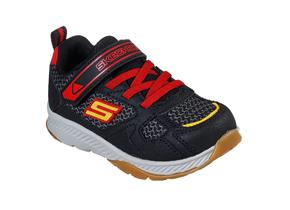 Skechers Shoes - Comfy Grip 400047N Black Red