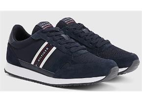 Tommy Hilfiger Shoes - Runner Lo Stripe Mix Navy