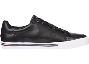 Tommy Hilfiger Shoes - Core Corporate Leather Sneaker Black