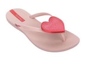 Ipanema Sandals - Maxi Heart Red Blush