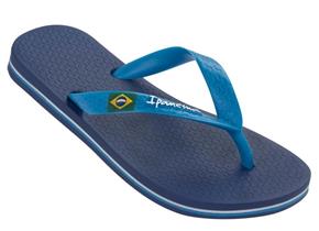 Ipanema Sandals - Kids Classic Brazil 21 Blue Navy