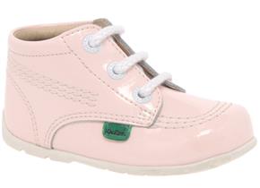 Kickers Shoes - Kick Hi Lace Baby Pink