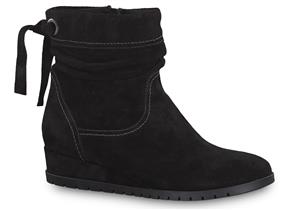 Tamaris Boots - 25046-23 Black Suede