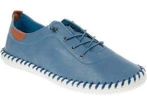 Lunar Shoes - St Ives FLE030 Mid Blue