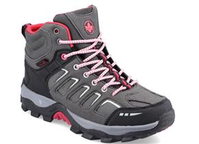 Rieker Boots - X8820 Charcoal Pink