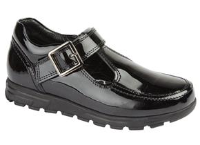 Roamers Shoes - G716 Black Patent