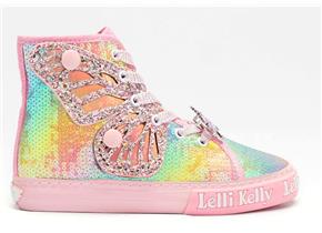Lelli Kelly Shoes - Unicorn Wings Rainbow LK1331 Pink