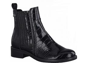 Tamaris Boots - 25453-27 Black Croc