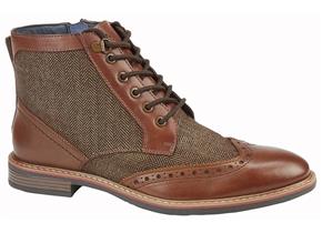 Roamers Boots - M805 Tan Herringbone