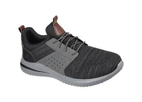 Skechers Shoes - Delson 3.0 Cicada 210238 Black/Grey