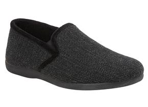 Lotus Slippers - Clive UMH028 Black