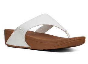 FitFlop Sandals - Lulu White Leather