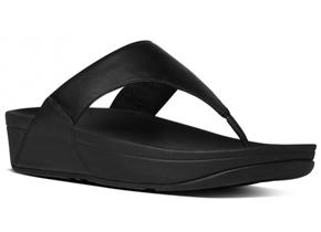 FitFlop Sandals - Lulu Black Leather