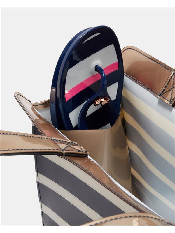 ted baker bag and flip flops