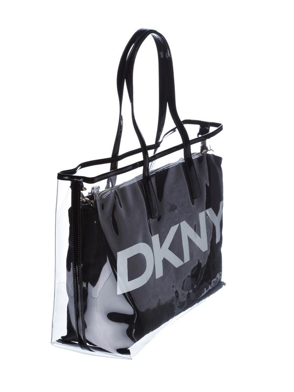 Dkny plastic bag outlet